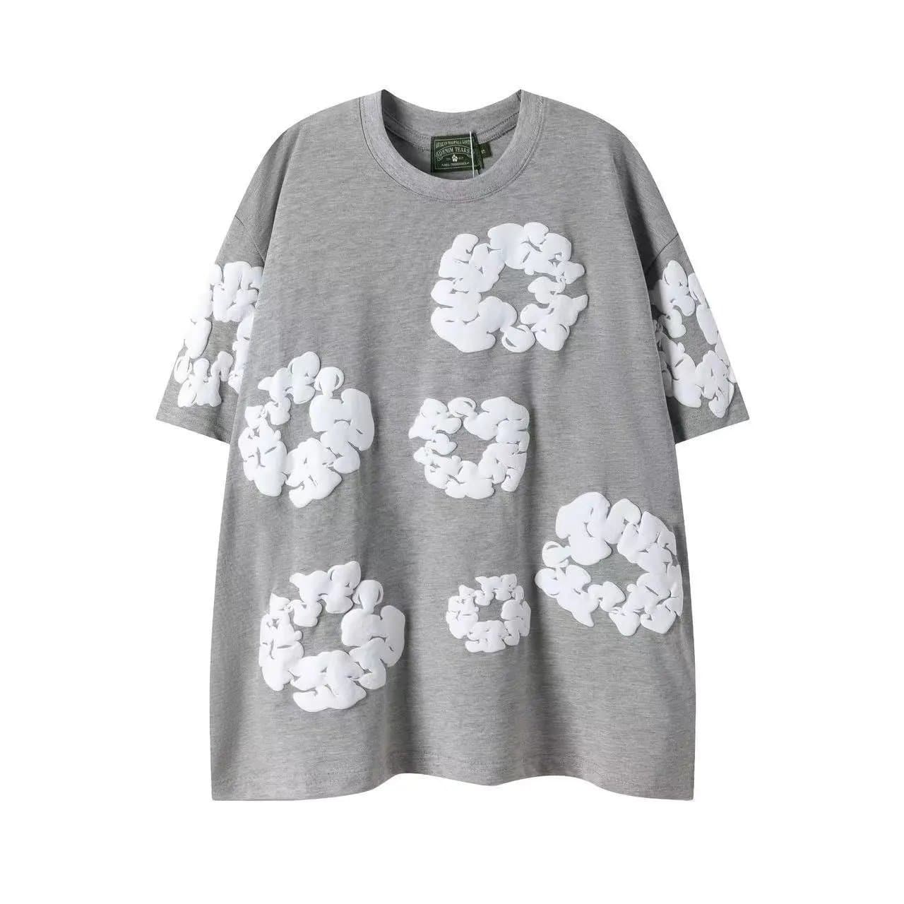 Supreme T-Shirt 3D Cloud Print