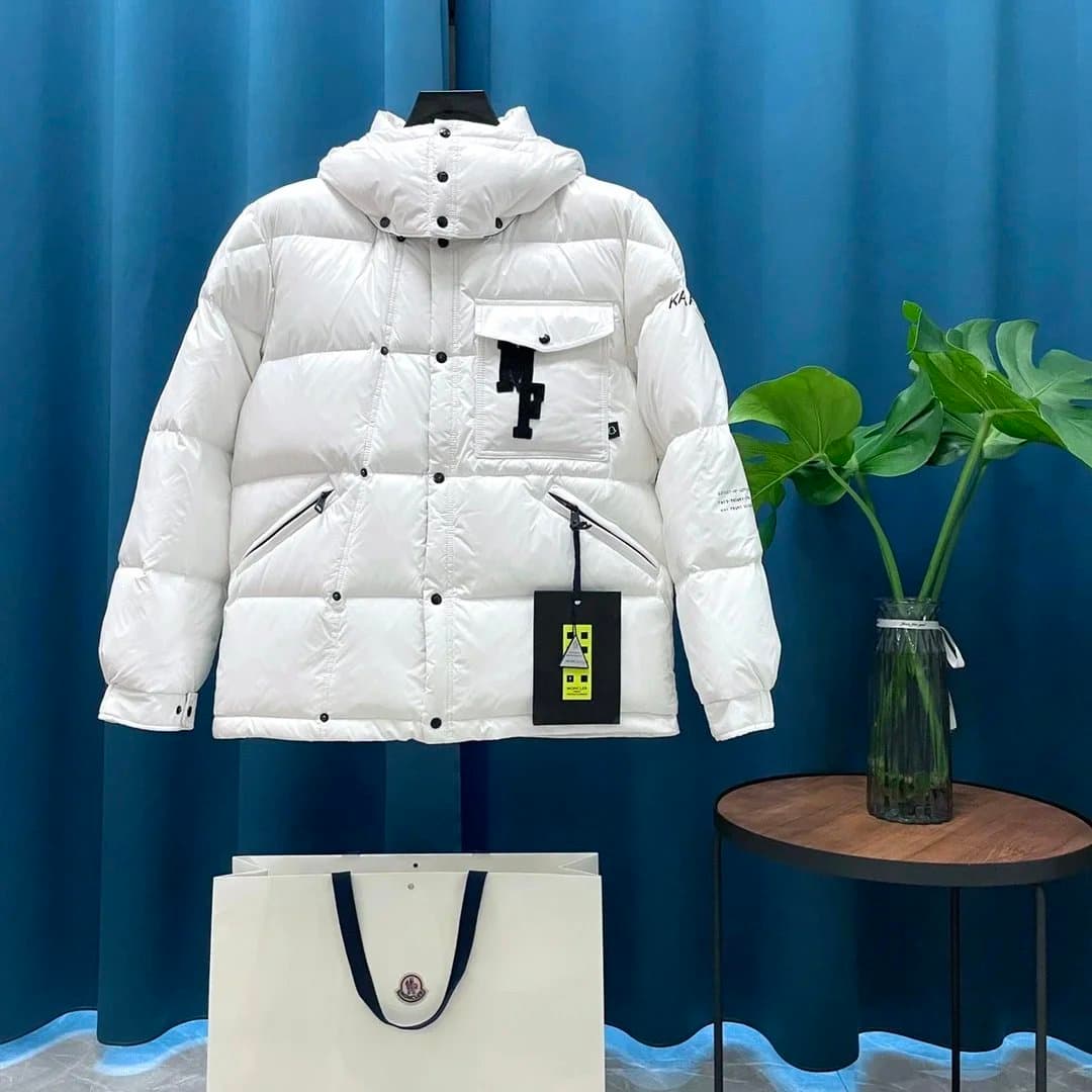 Moncler Puffer Jacket Logo Patch