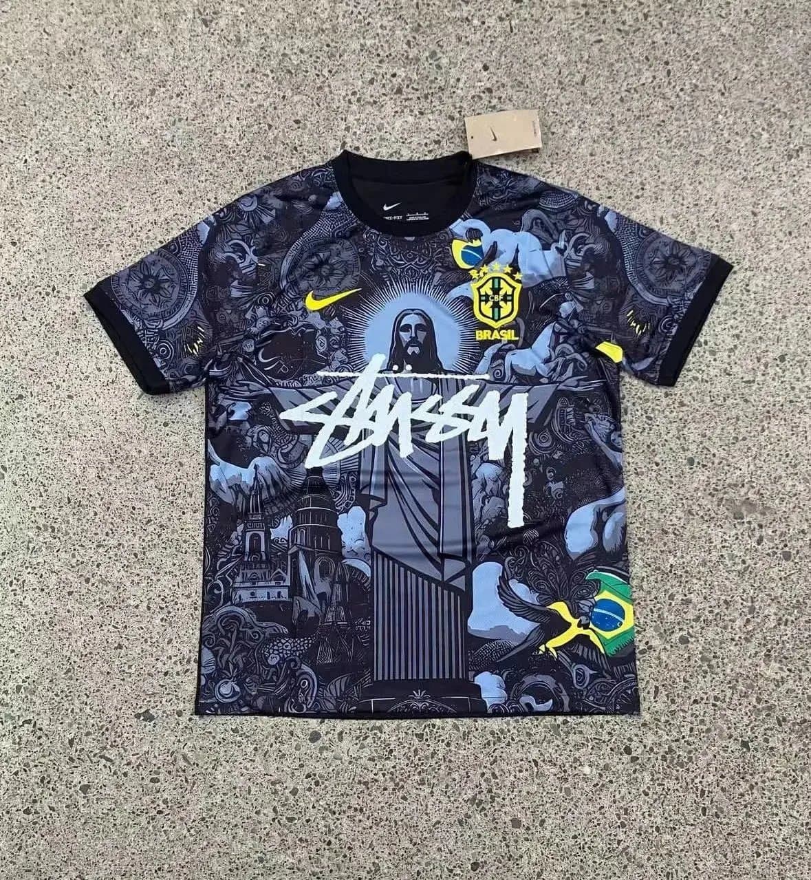 Adidas × Stüssy T-Shirt Rose Print — 41