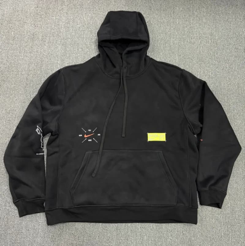 Nike Hooded Sweatshirt Graphic Patch