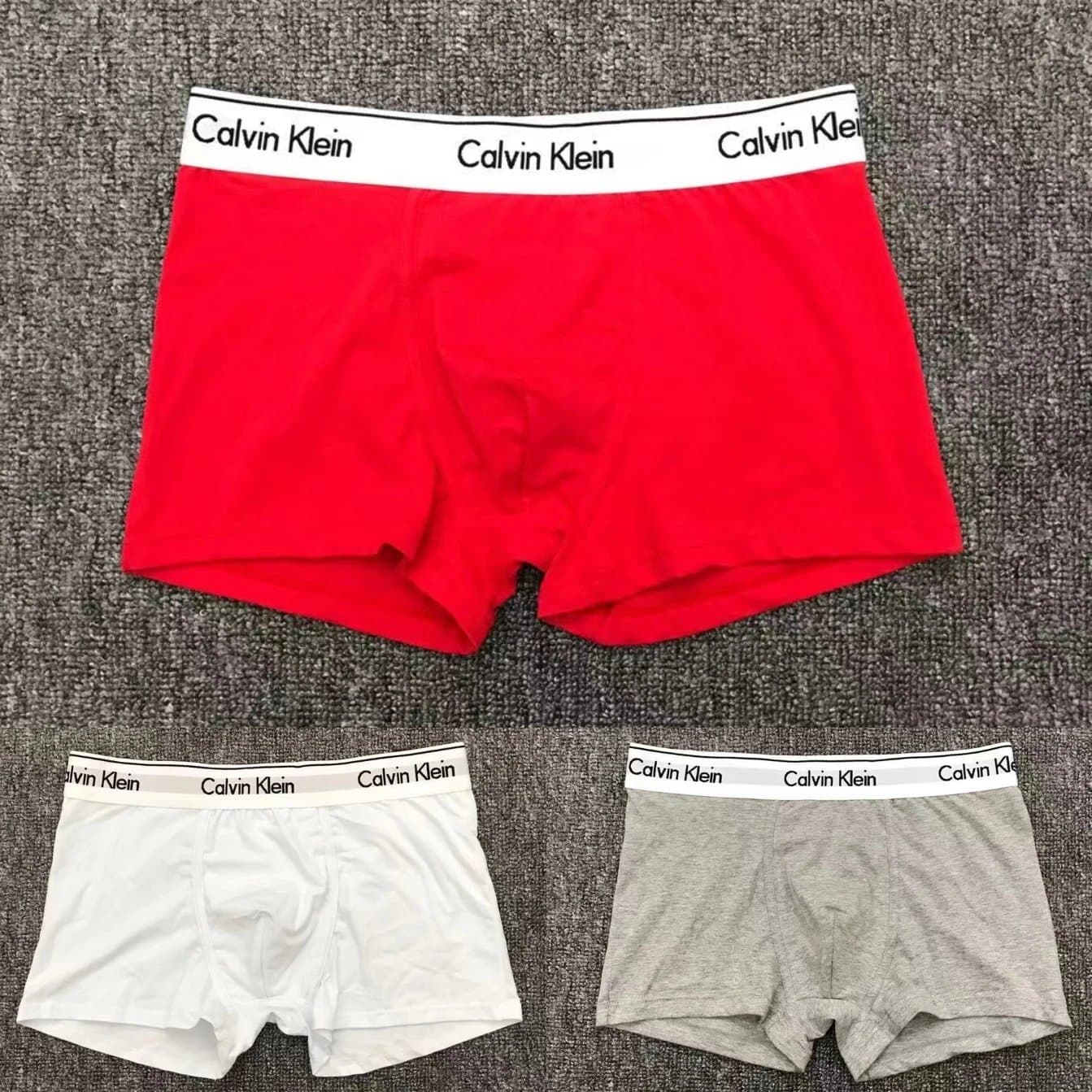 Calvin Klein Boxer Briefs Classic Logo Waistband