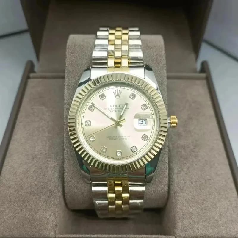 Rolex Oyster Perpetual Datejust Two-Tone Diamond Dial