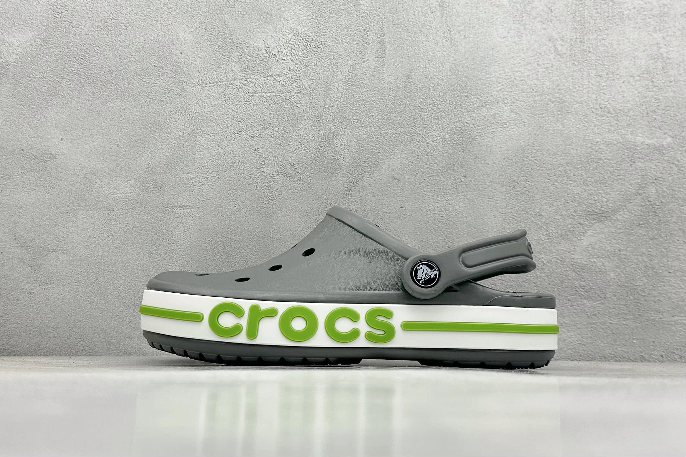 Crocs Clog Monochrome — DG版本 · 贝雅 灰色