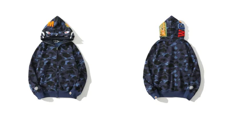 BAPE Shark Hoodie Camouflage — 76