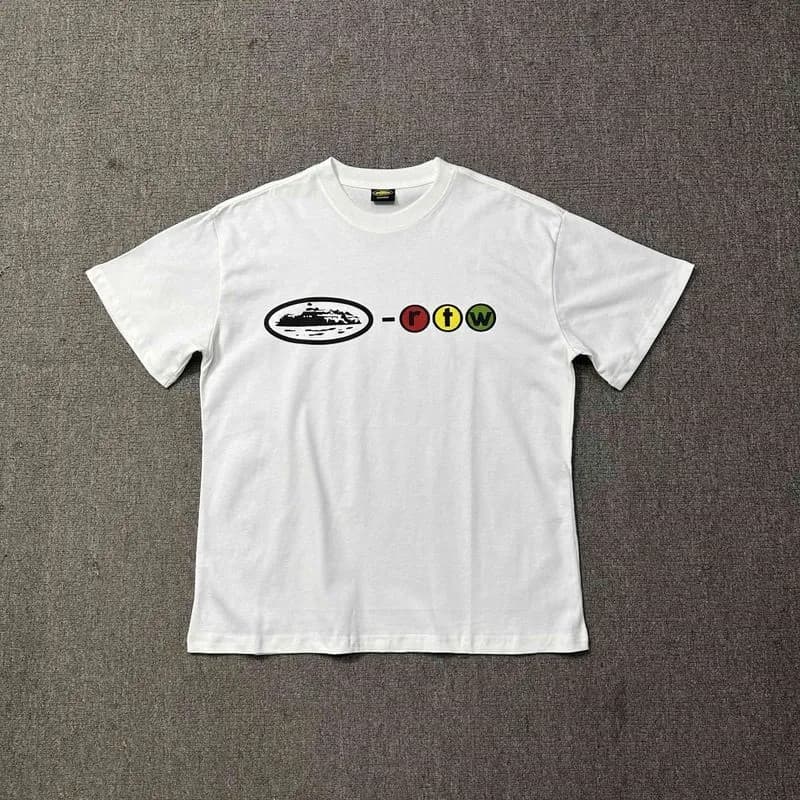 Graphic Tee Corteiz Script Logo — Style 53