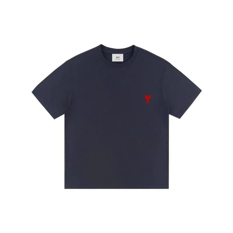 AMI Paris Coeur T-Shirt Red Heart Logo
