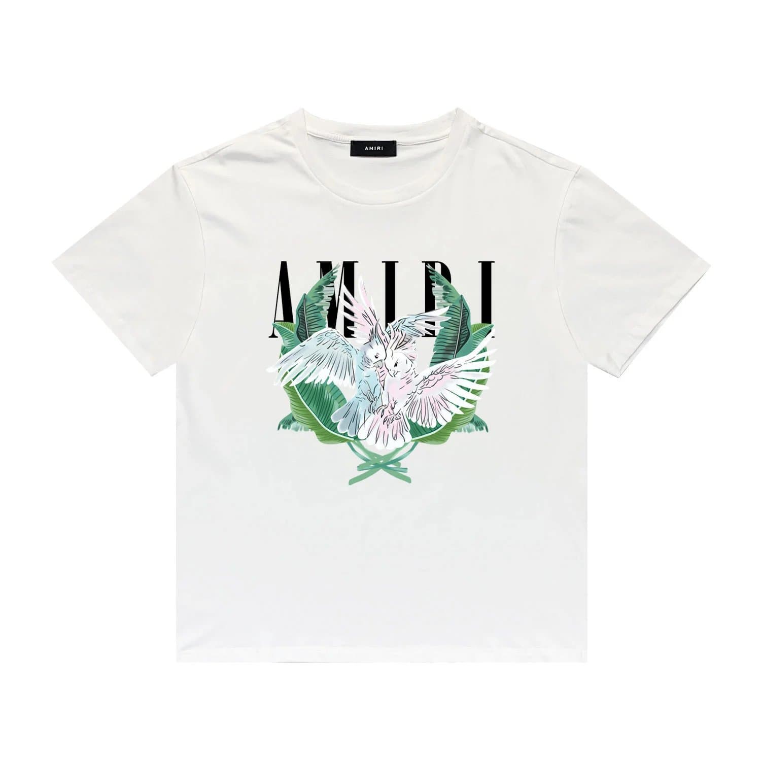 Amiri Graphic T-Shirt Parrot Print