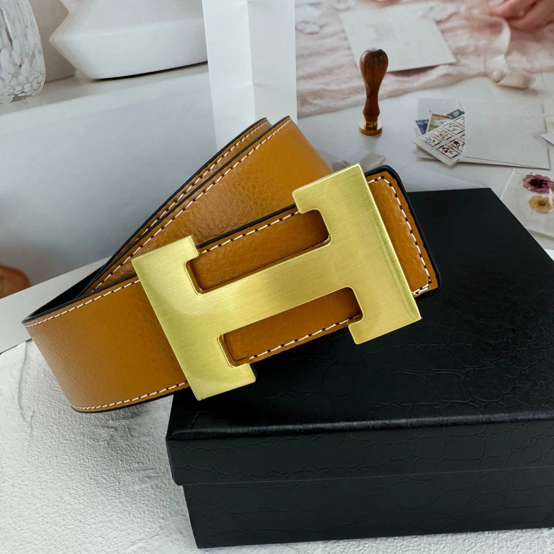 Hermès Constance Belt H Buckle