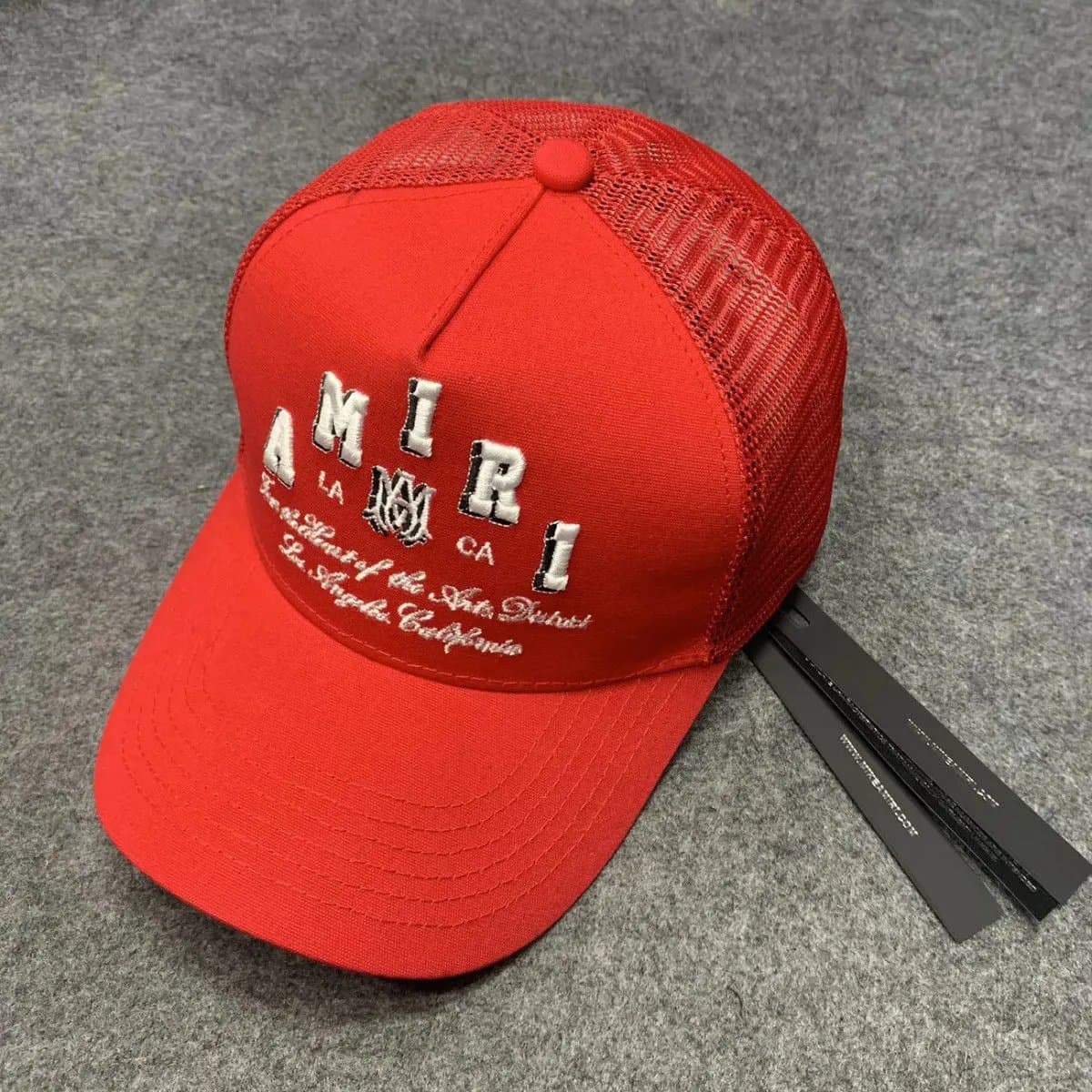 Amiri Baseball Cap MA Logo — 均码 · 7