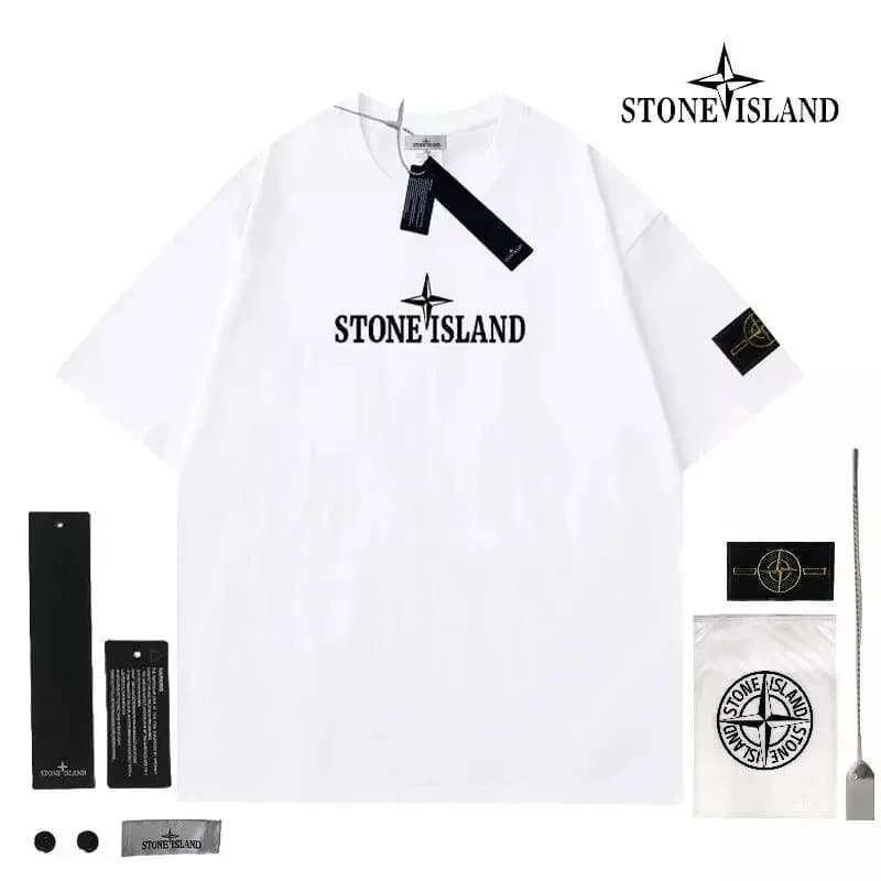 Stone Island T-Shirt Compass Logo Patch — 35