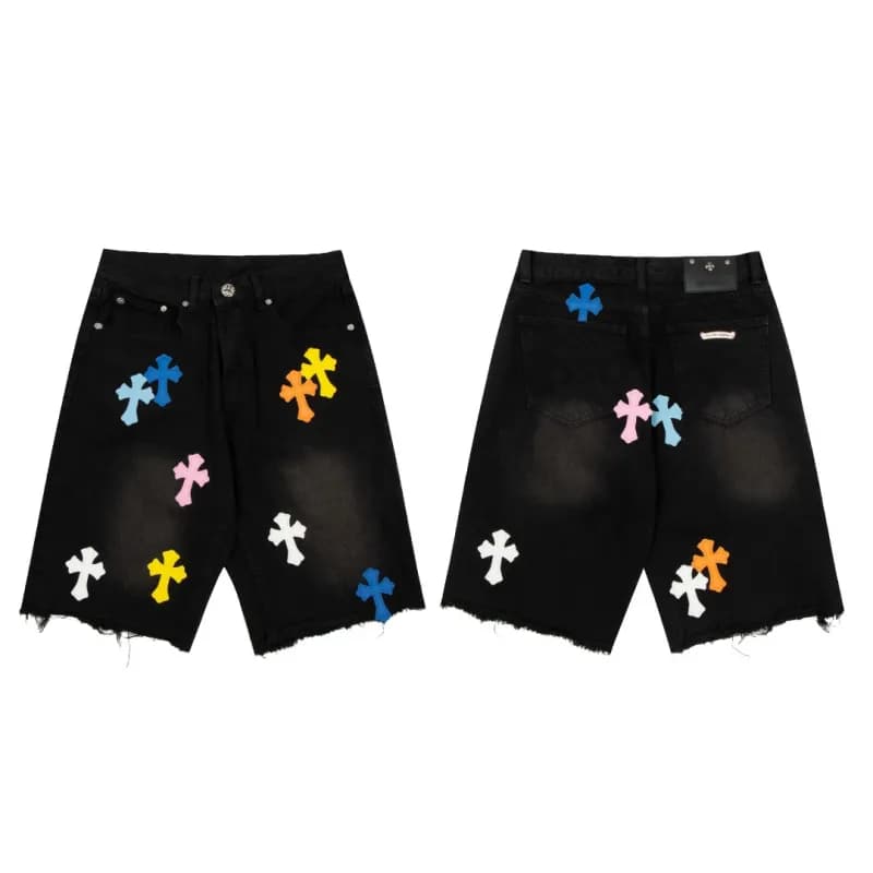 Chrome Hearts Straight Fit Jeans Cross Patch — 922