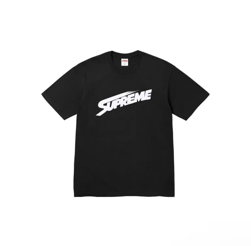 Supreme Box Logo Tee Patchwork Logo — 92 black