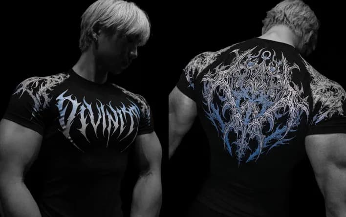 Graphic T-Shirt Ornate Skull Print