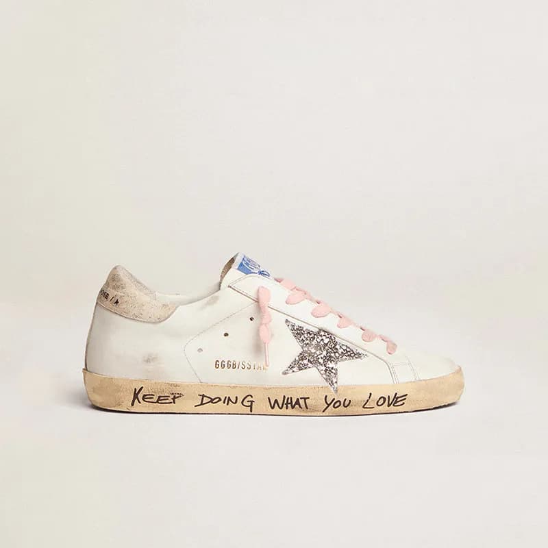 Golden Goose Superstar Glitter Star