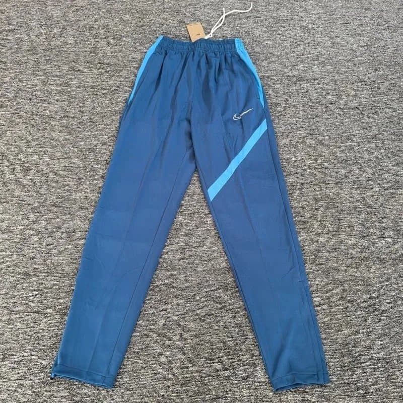 Nike Track Pants Blue with Light Blue Stripe