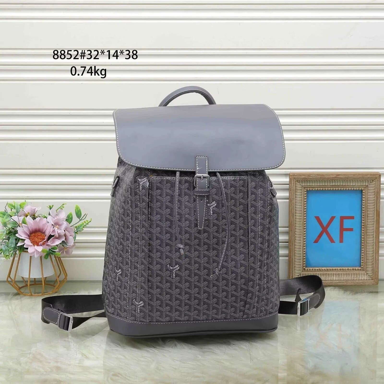 Goyard St. Louis Backpack Goyardine Canvas