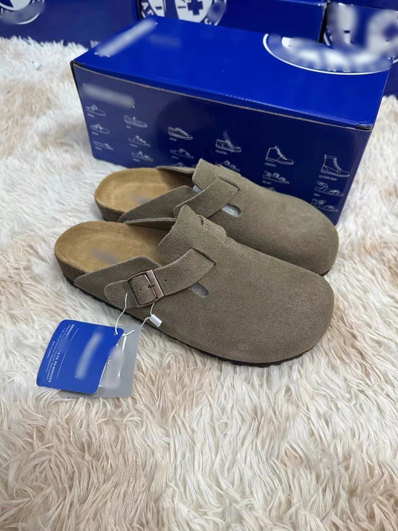 Birkenstock Boston Clog Suede