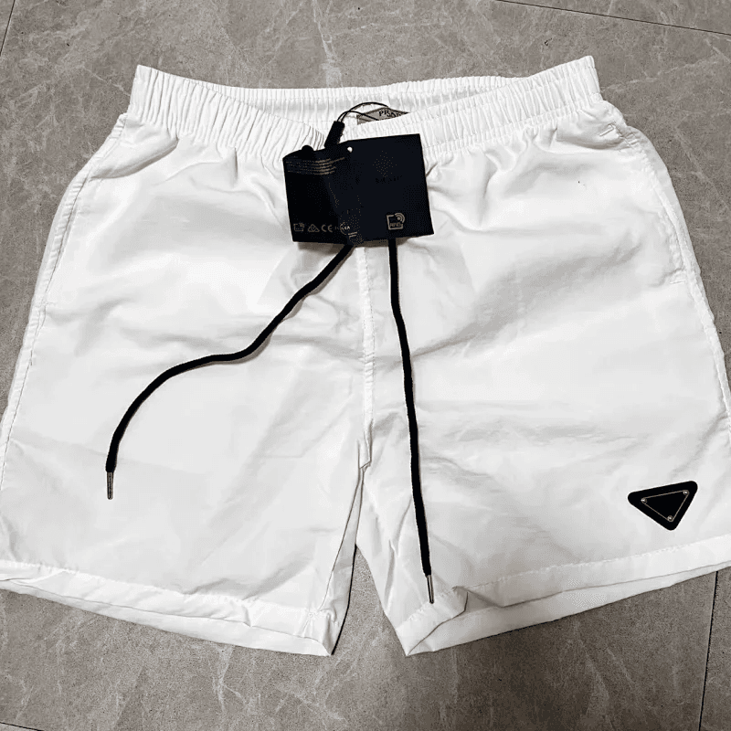 Lacoste Classic Shorts Solid White — Prada-白色
