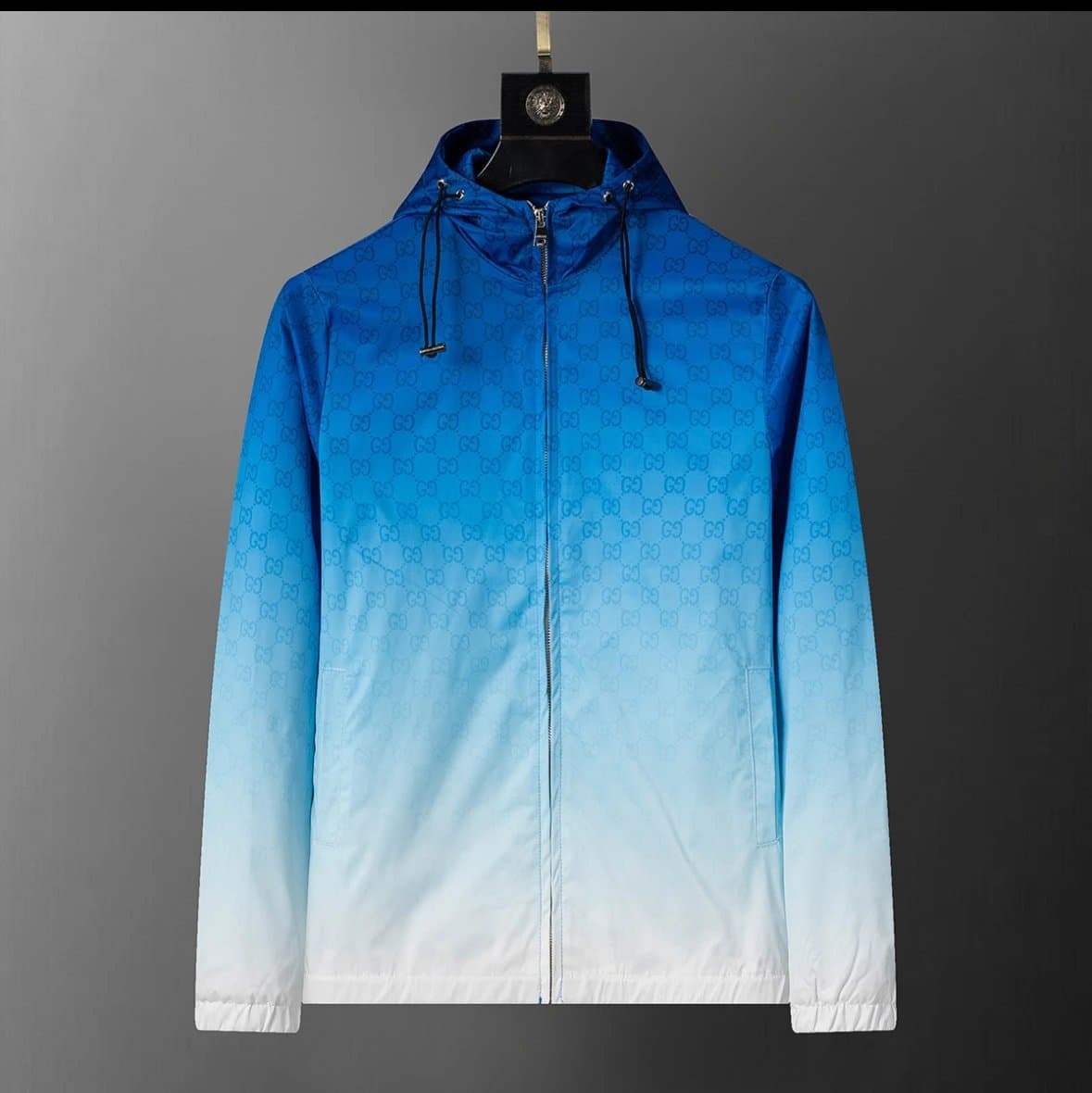 Gucci Hooded Windbreaker GG Monogram Gradient