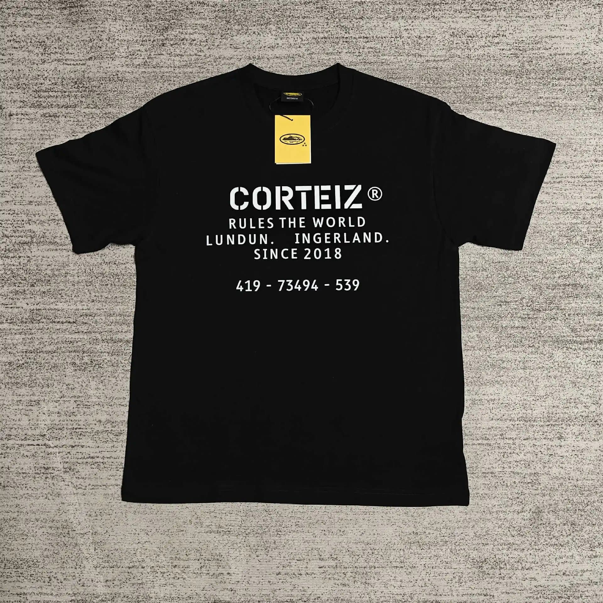 Corteiz Graphic Tee Rules The World