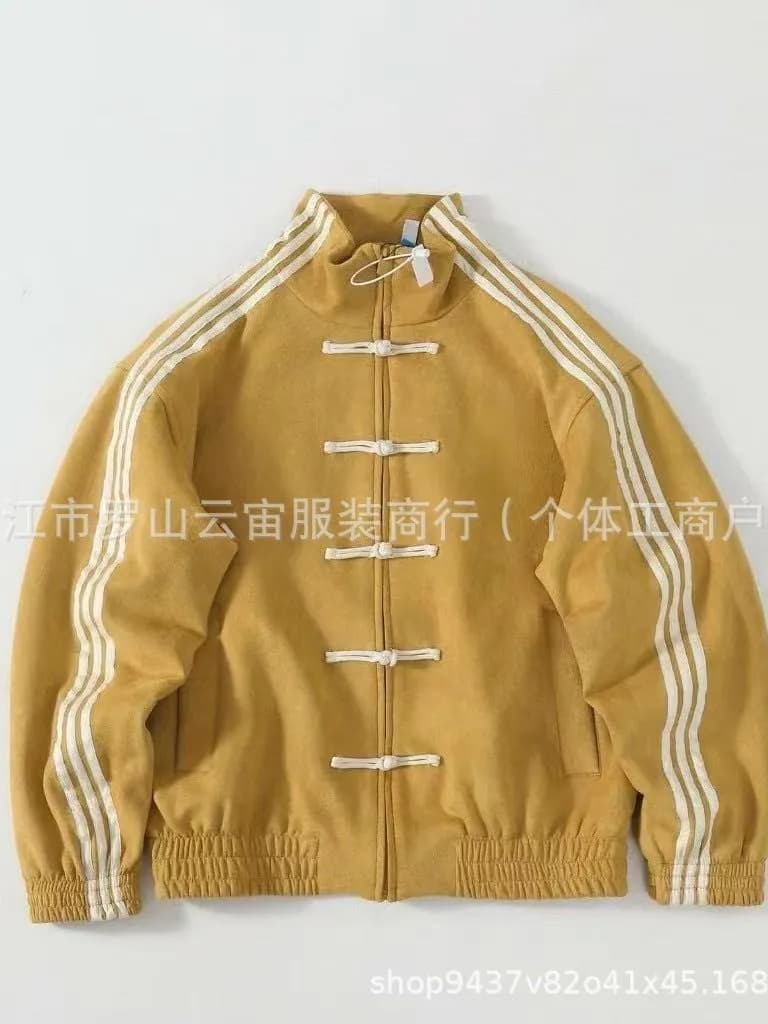 Adidas Track Jacket Chinese Knot Button