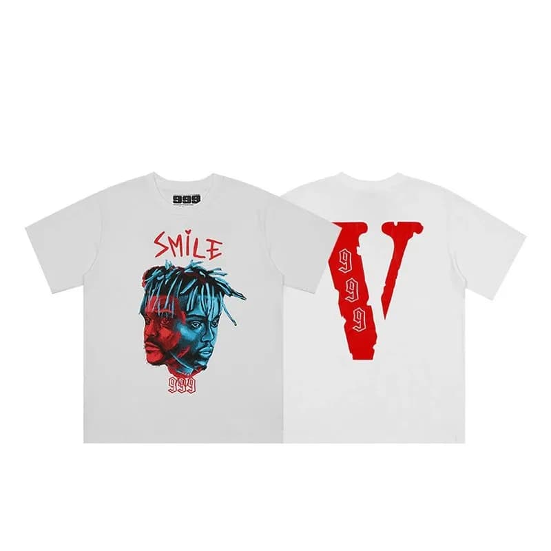 Off-White × Travis Scott Graphic Tee Smile Print