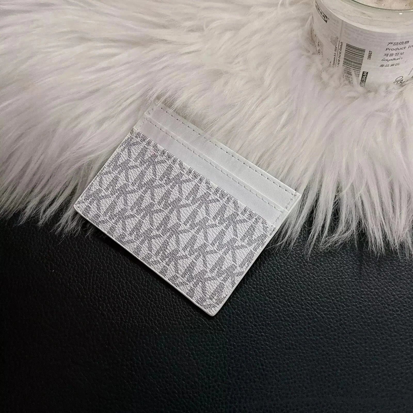 Michael Kors Card Holder MK Logo Print