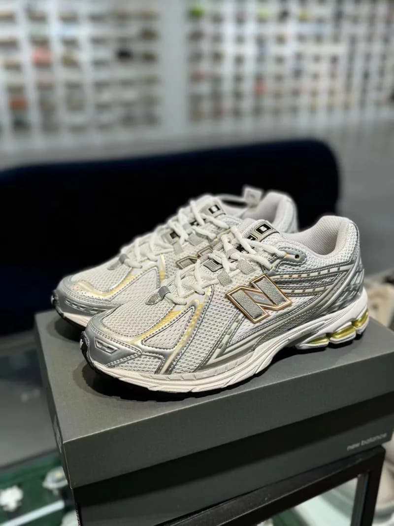New Balance 9060 Metallic Silver