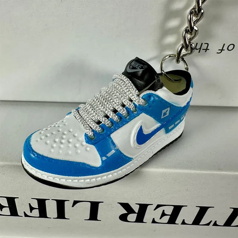 Cactus Plant Flea Market Sneaker Keychain Blue Lightning — 4. North Carolina Blue