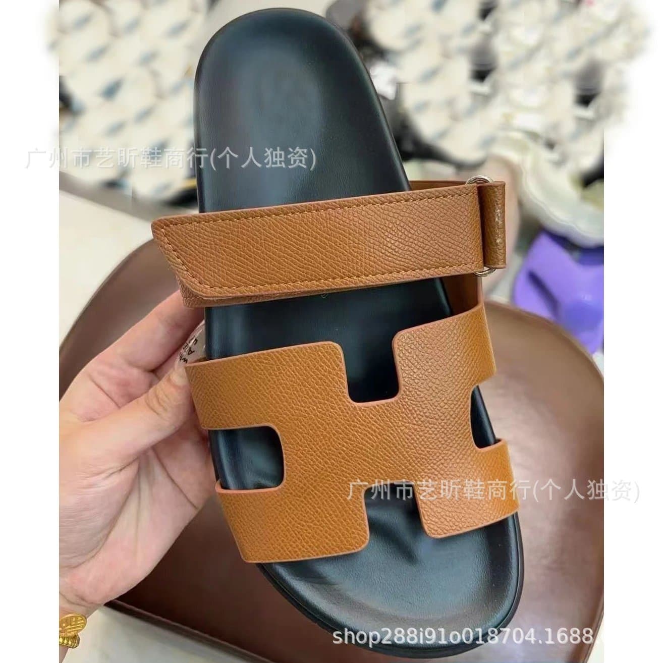 Hermès Oran Sandal H Logo Strap