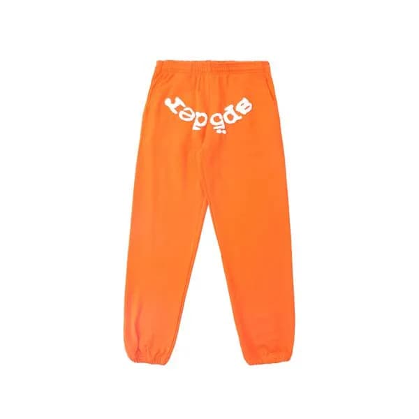 Sp5der Hoodie Spider Web — 187-2 桔色