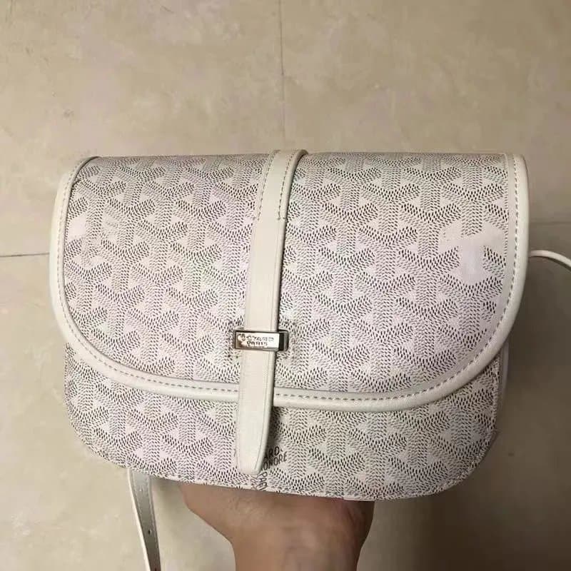 Goyard Saint Louis Chevron Pattern — 白色