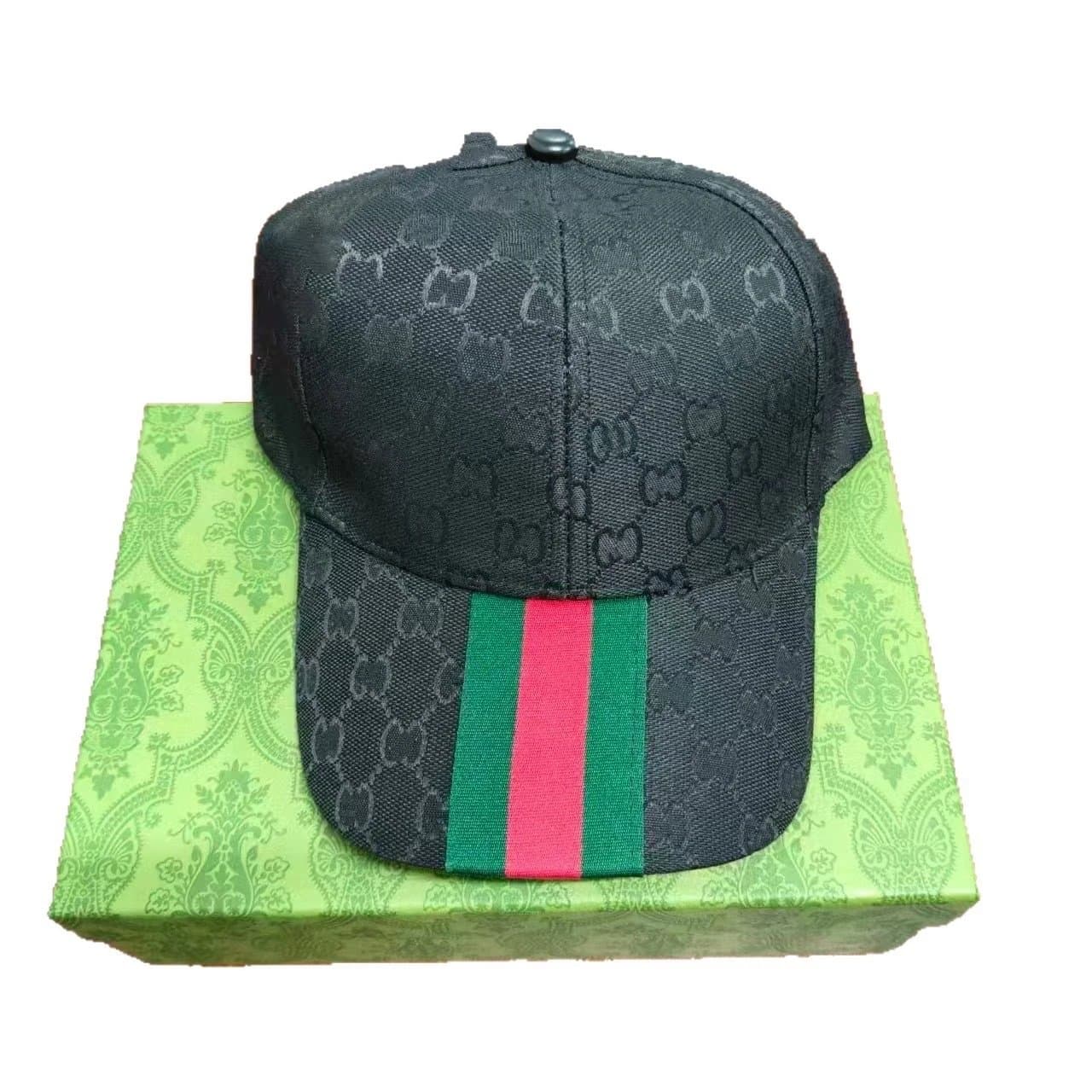 Gucci Baseball Cap GG Jacquard with Web Stripe