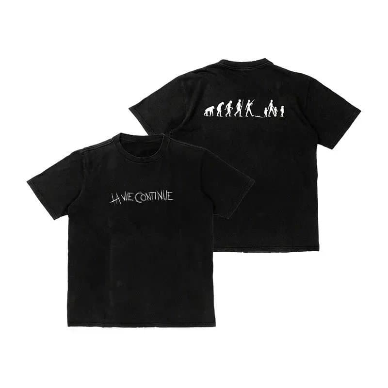 Travis Scott T-Shirt La Vie Continue