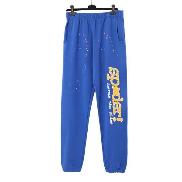 Sp5der Hoodie Spider Web — 161-2 蓝色