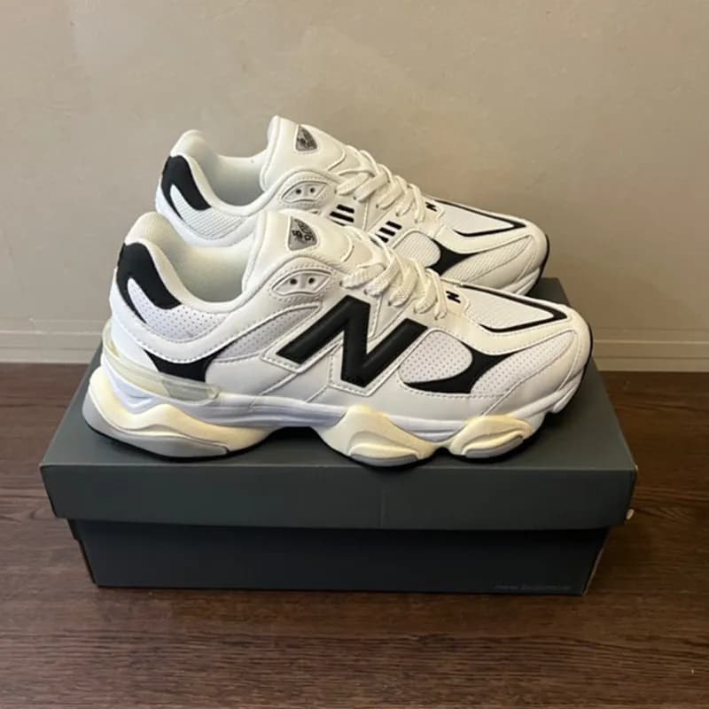 New Balance 2002R Cloud White Grey — 9060 白黑
