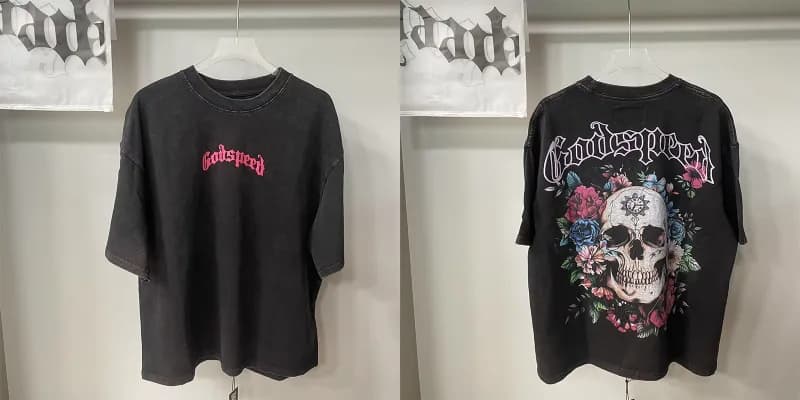 Gallery Dept. Graphic Tee Earth & Skeleton Print — 款式 18