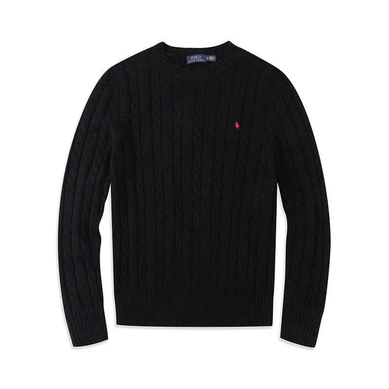 Polo Ralph Lauren Cable Knit V-Neck Sweater Classic Cable — ALBB-03 男款