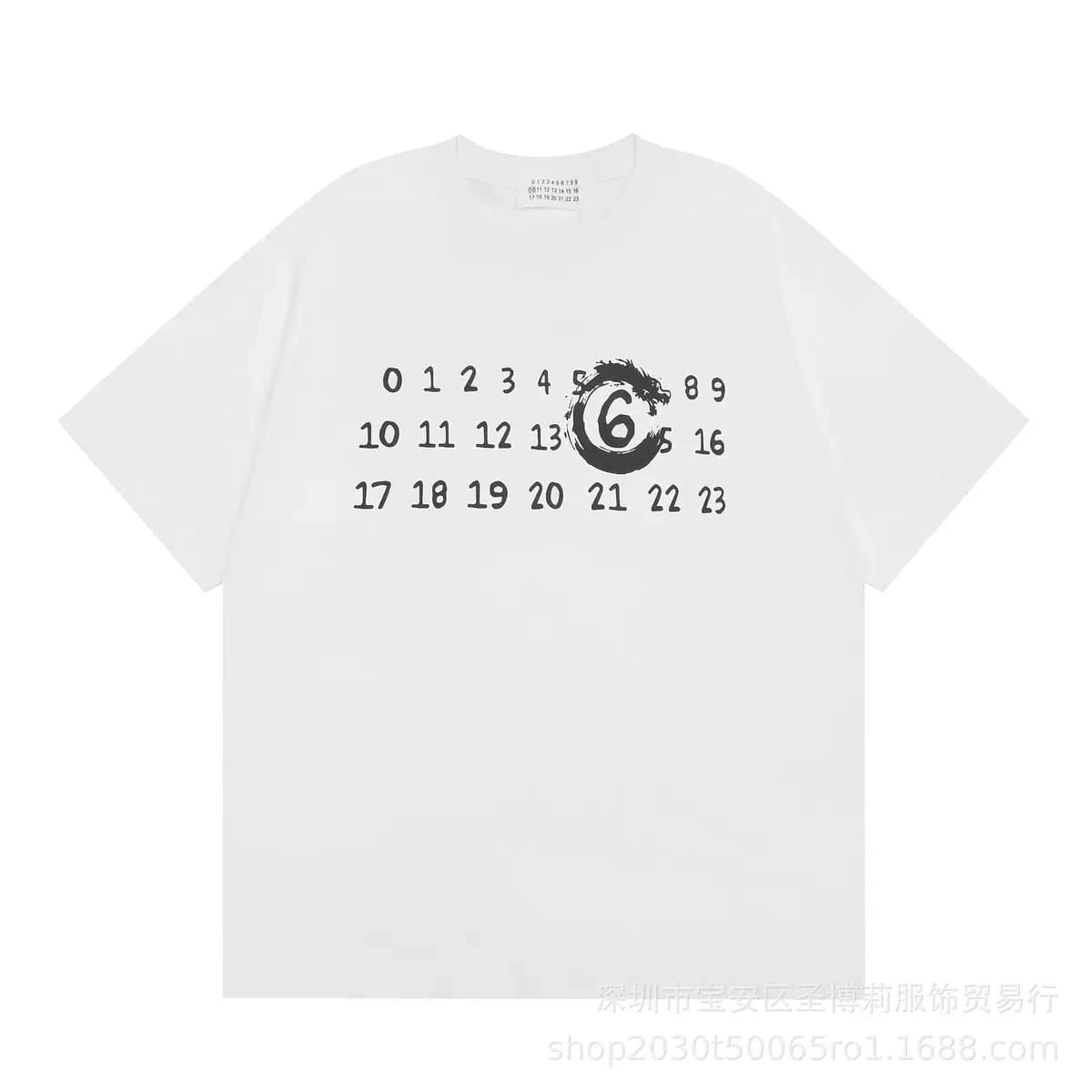 Maison Margiela Numbered Tee Dragon Logo