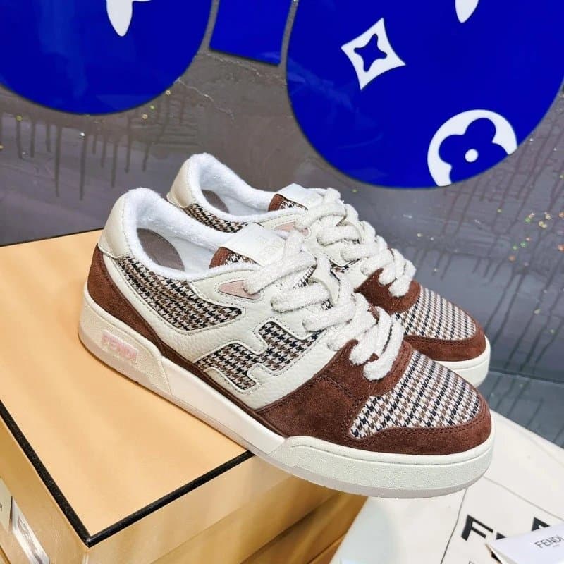 Fendi Sneaker Cow Print Embellished — 18