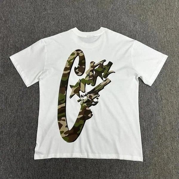 Corteiz Graphic Tee Camo Logo