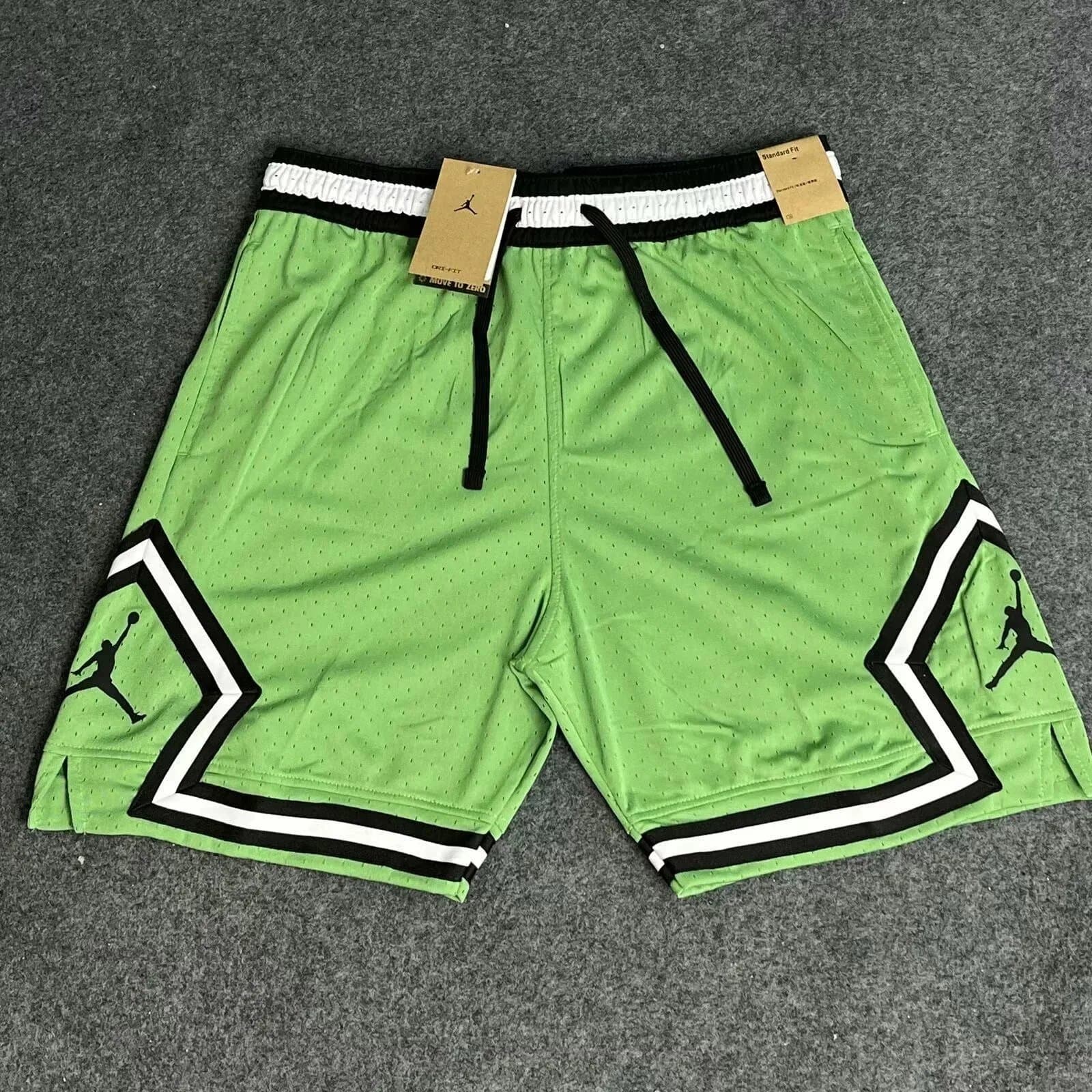 Jordan Mesh Shorts Mint/Black — 31
