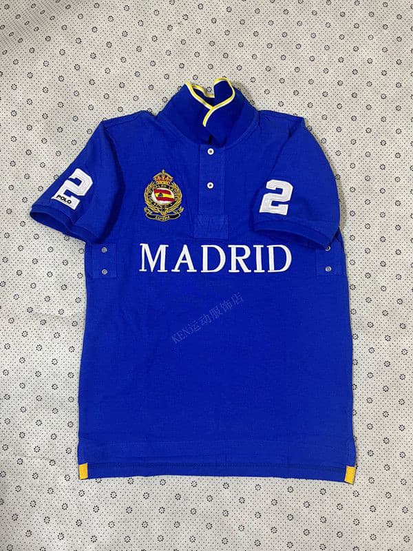 Polo Ralph Lauren Polo Shirt Chicago Edition — 马德里一彩蓝色