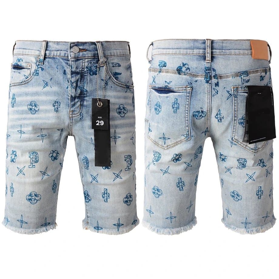 Levi's Denim Shorts Light Wash — 5063