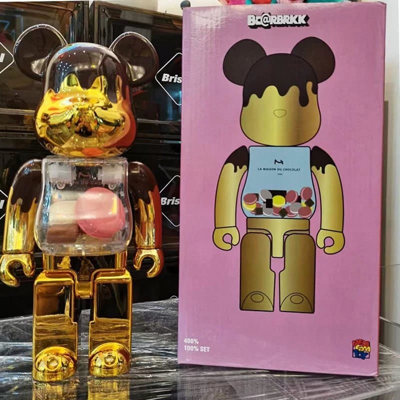 Be@rbrick Bearbrick 400% La Maison du Chocolat x Bape