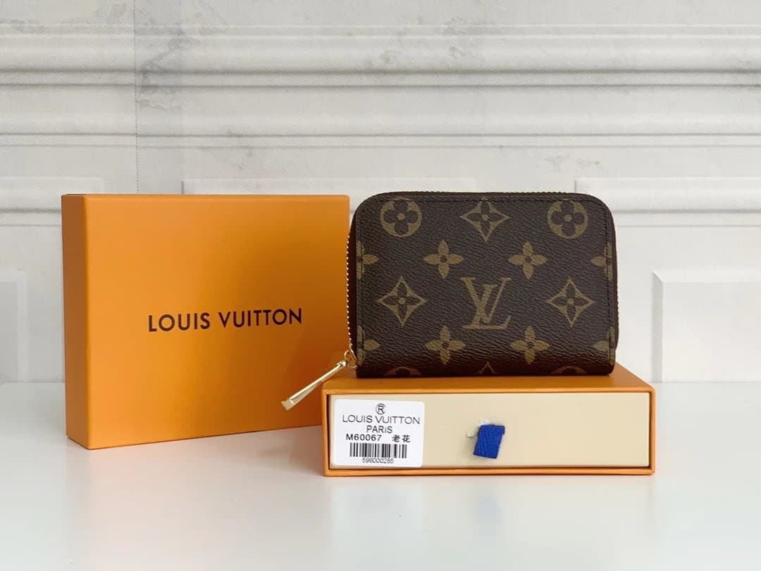 Louis Vuitton Zippy Coin Purse Monogram Canvas
