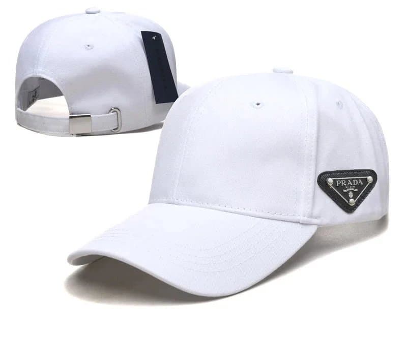 Prada Baseball Cap Triangle Logo — 10