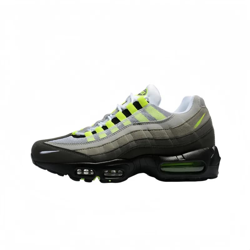 Nike Air Max 95 Triple White — 95款灰绿双勾38-46