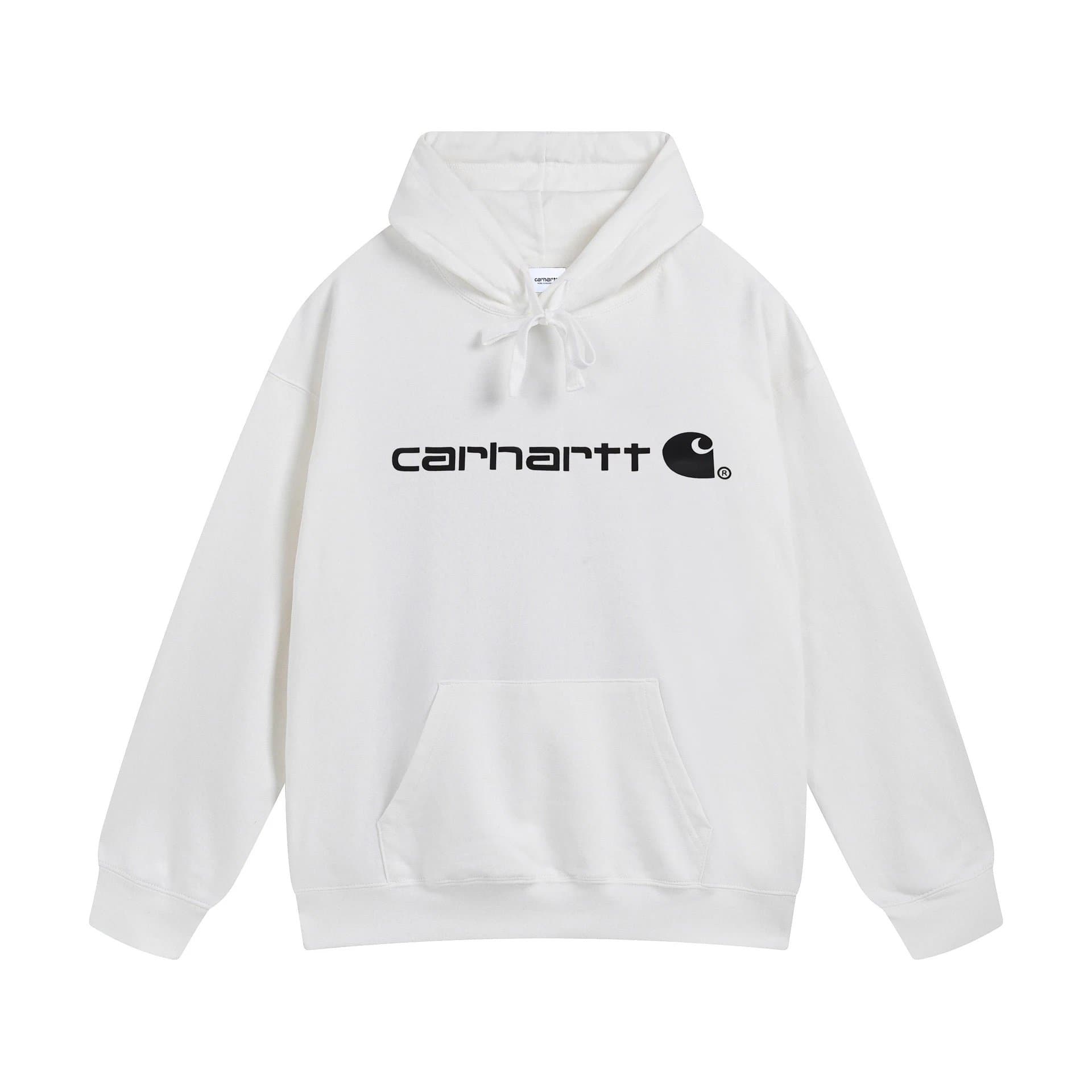 Carhartt Hooded Sweatshirt Solid Orange — 32