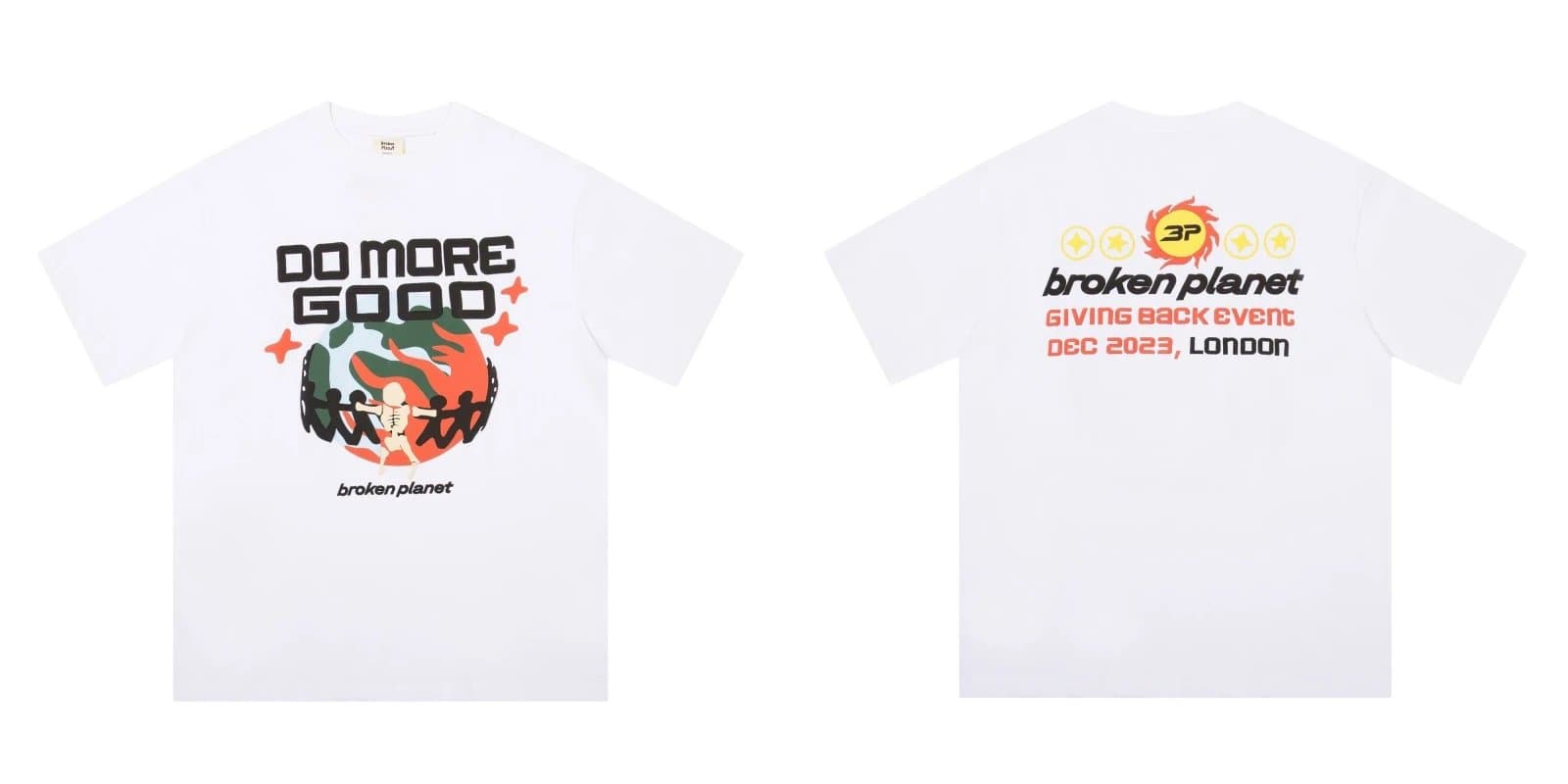 Broken Planet Moon Phases Tee 3D Moon Graphic — 样式#30